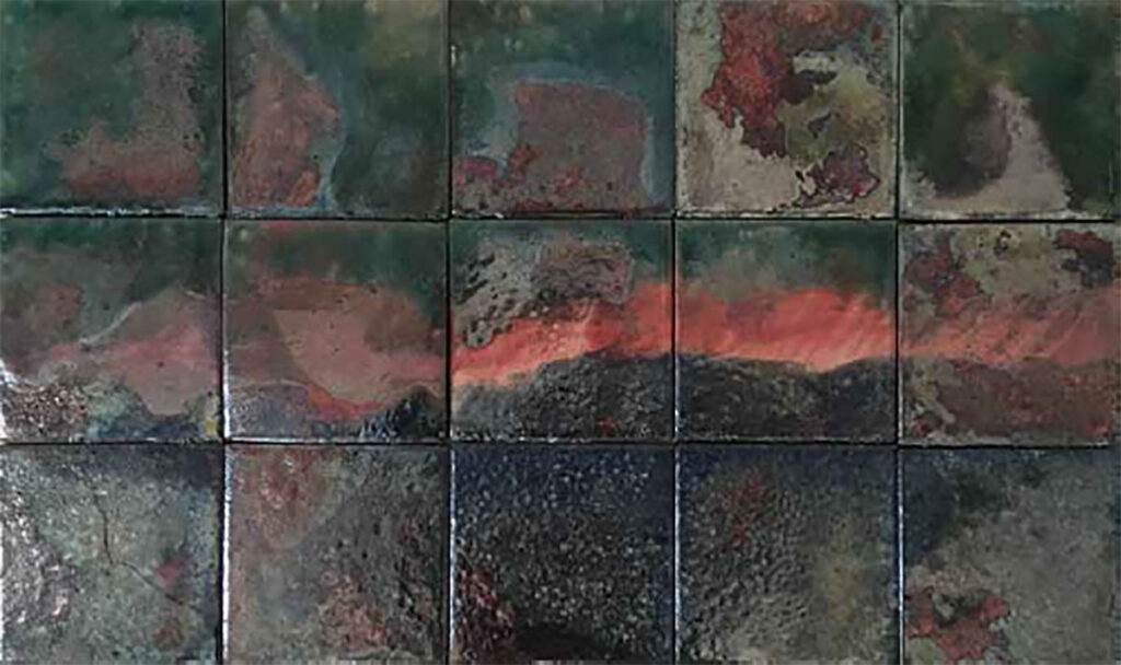 Raku 1 55x33 cm.