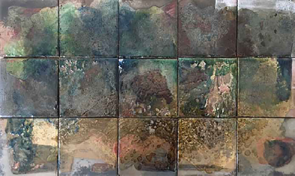 Raku 55x33 cm.